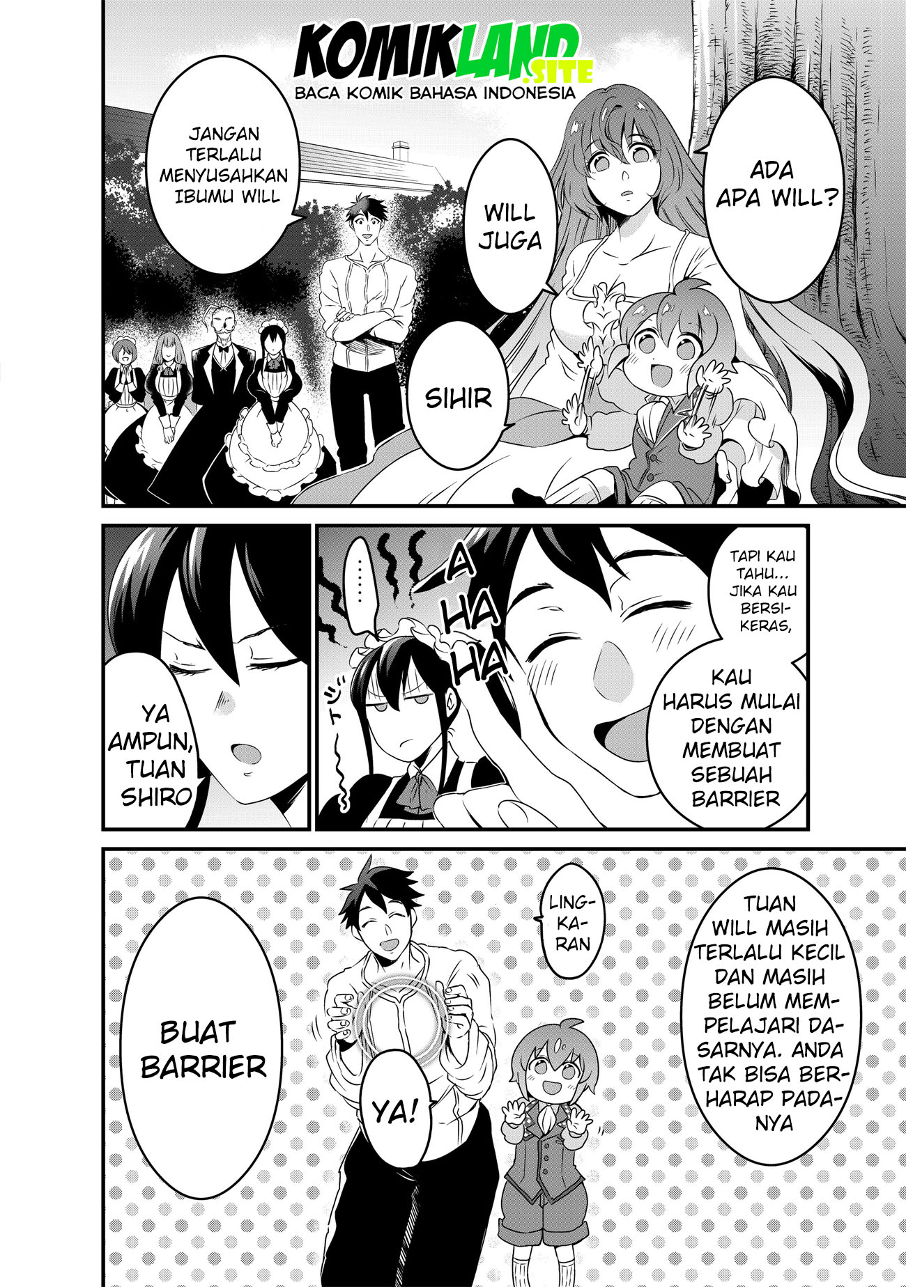 Will sama wa kyou mo mahou de asondeimasu chapter 1